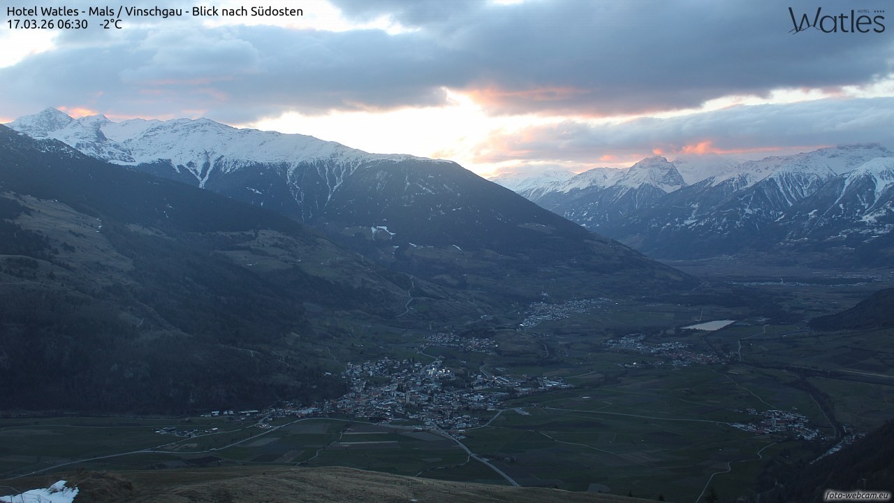 Archiv Foto Webcam Panoramablick vom Hotel Watles