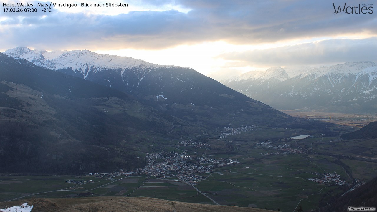 Archiv Foto Webcam Panoramablick vom Hotel Watles