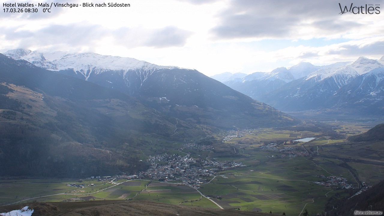 Archiv Foto Webcam Panoramablick vom Hotel Watles