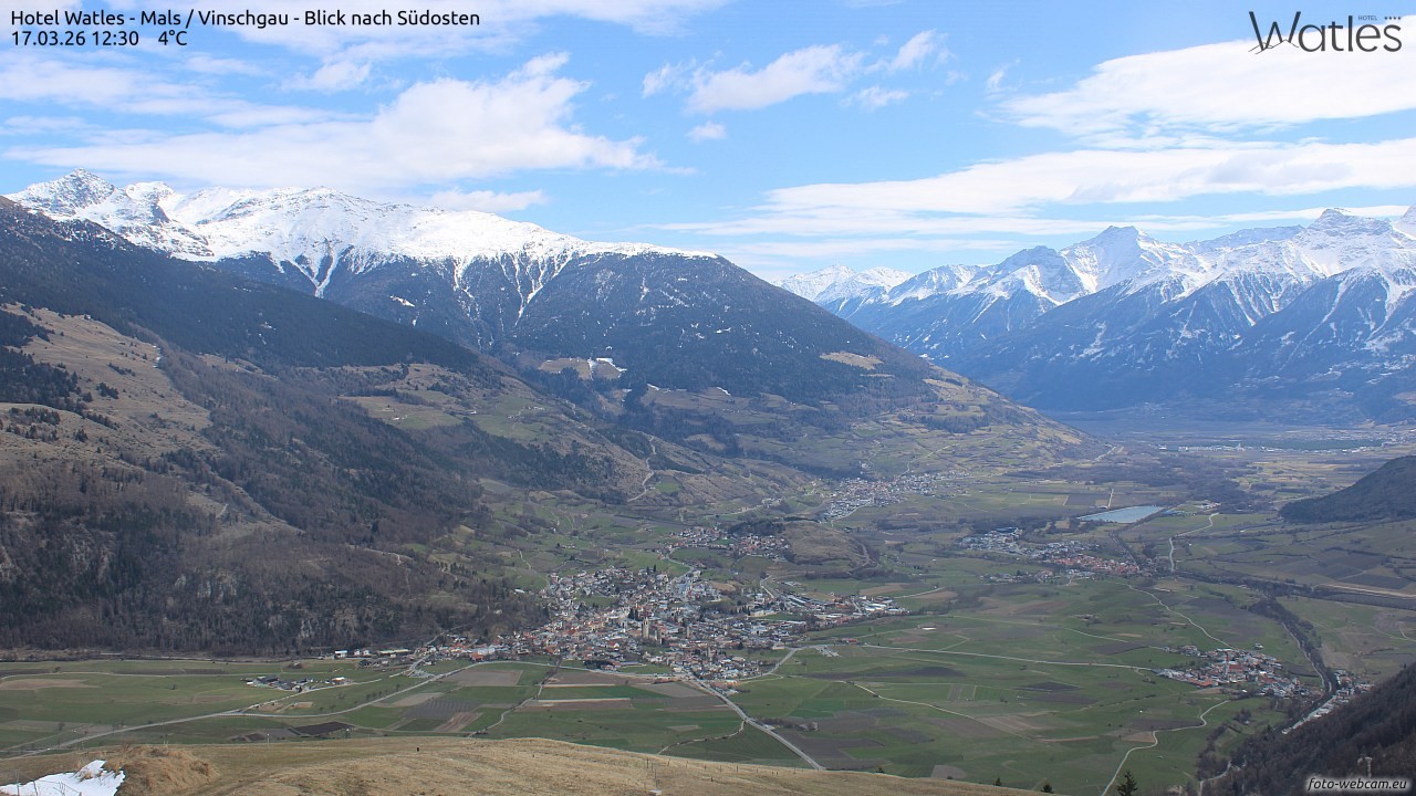 Archiv Foto Webcam Panoramablick vom Hotel Watles