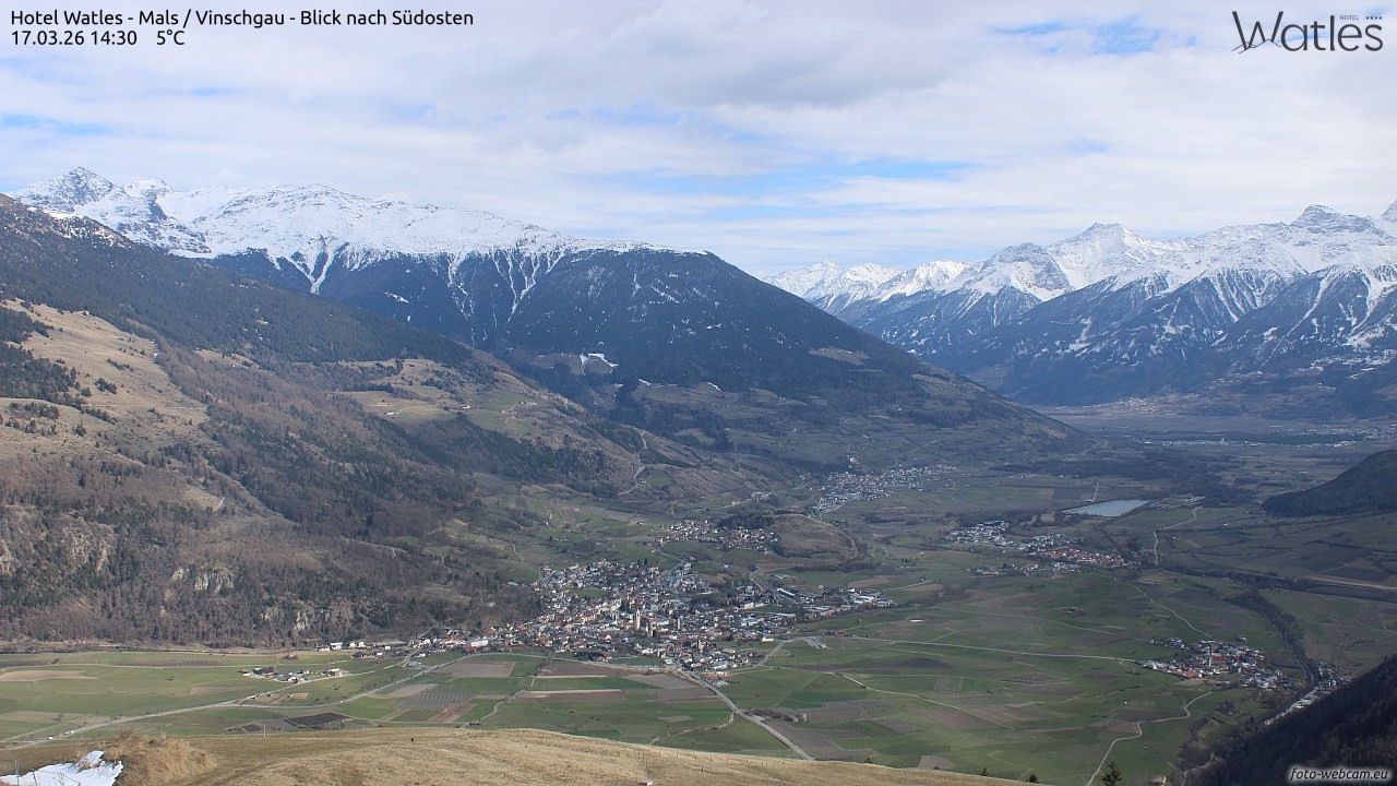 Archiv Foto Webcam Panoramablick vom Hotel Watles