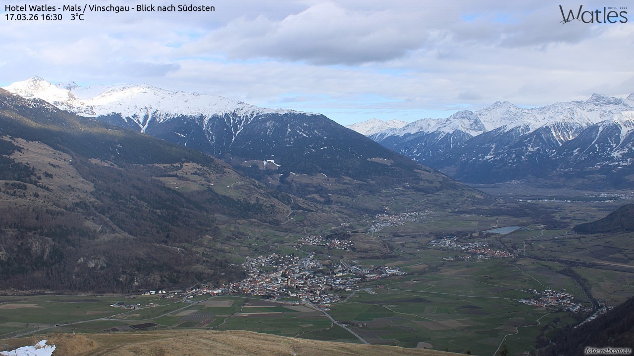 Archiv Foto Webcam Panoramablick vom Hotel Watles