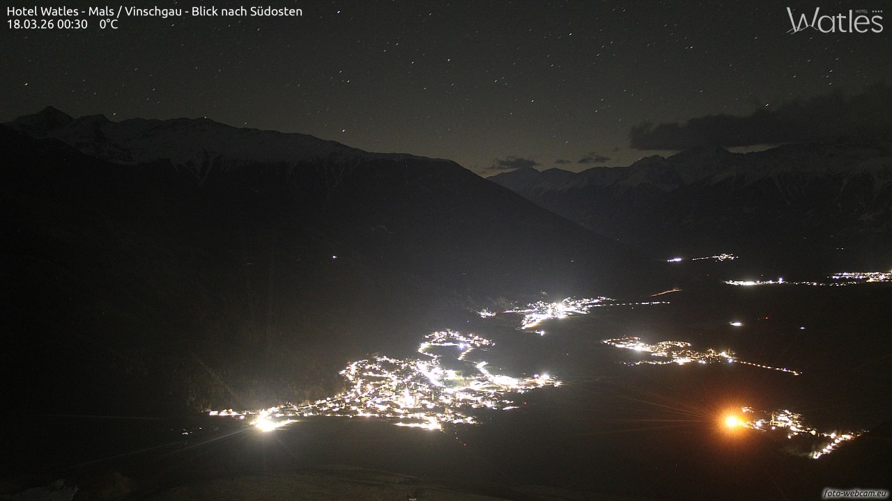 Archiv Foto Webcam Panoramablick vom Hotel Watles