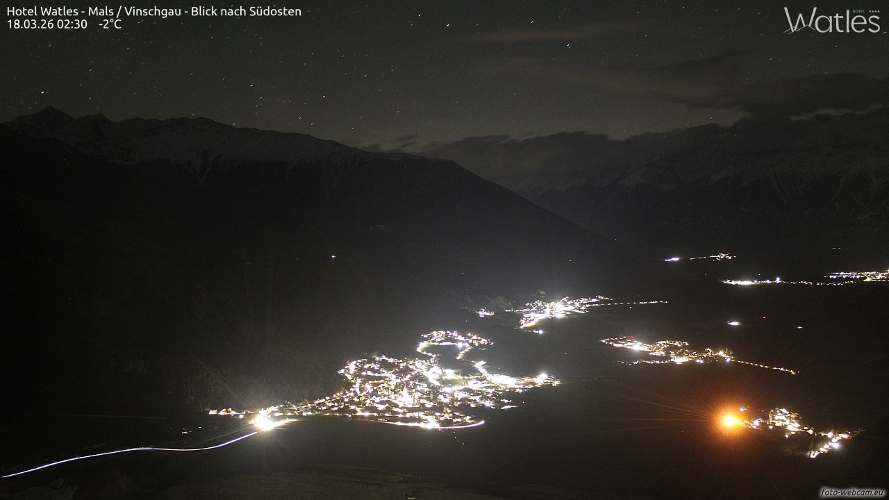 Archiv Foto Webcam Panoramablick vom Hotel Watles