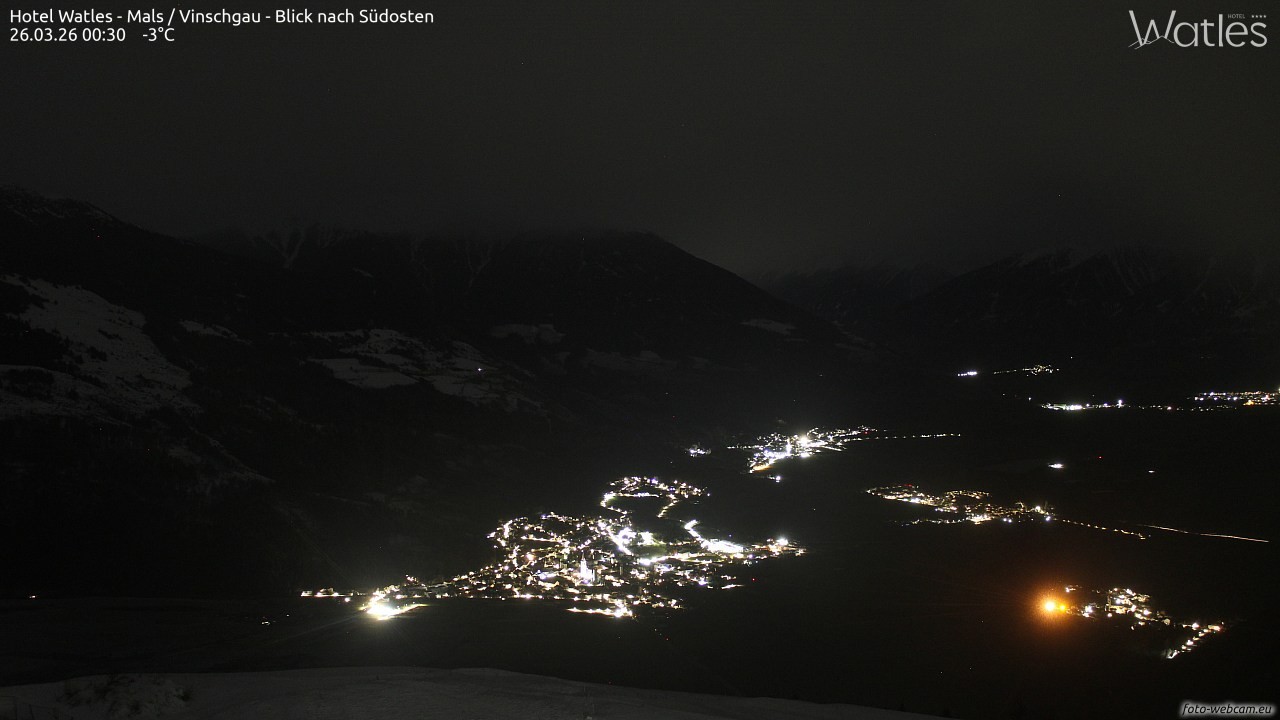 Archiv Foto Webcam Panoramablick vom Hotel Watles