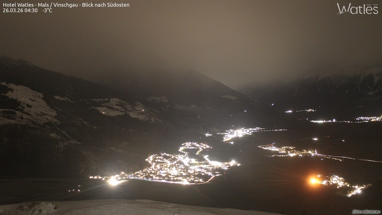 Archiv Foto Webcam Panoramablick vom Hotel Watles