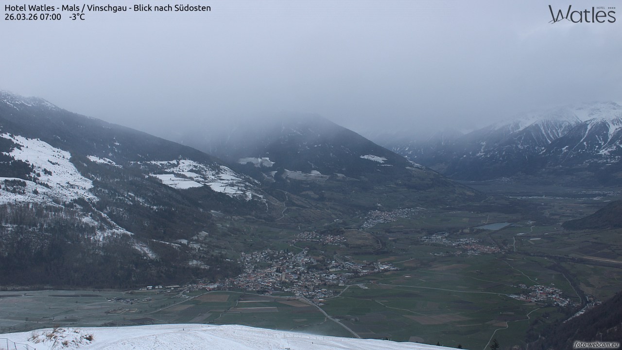 Archiv Foto Webcam Panoramablick vom Hotel Watles