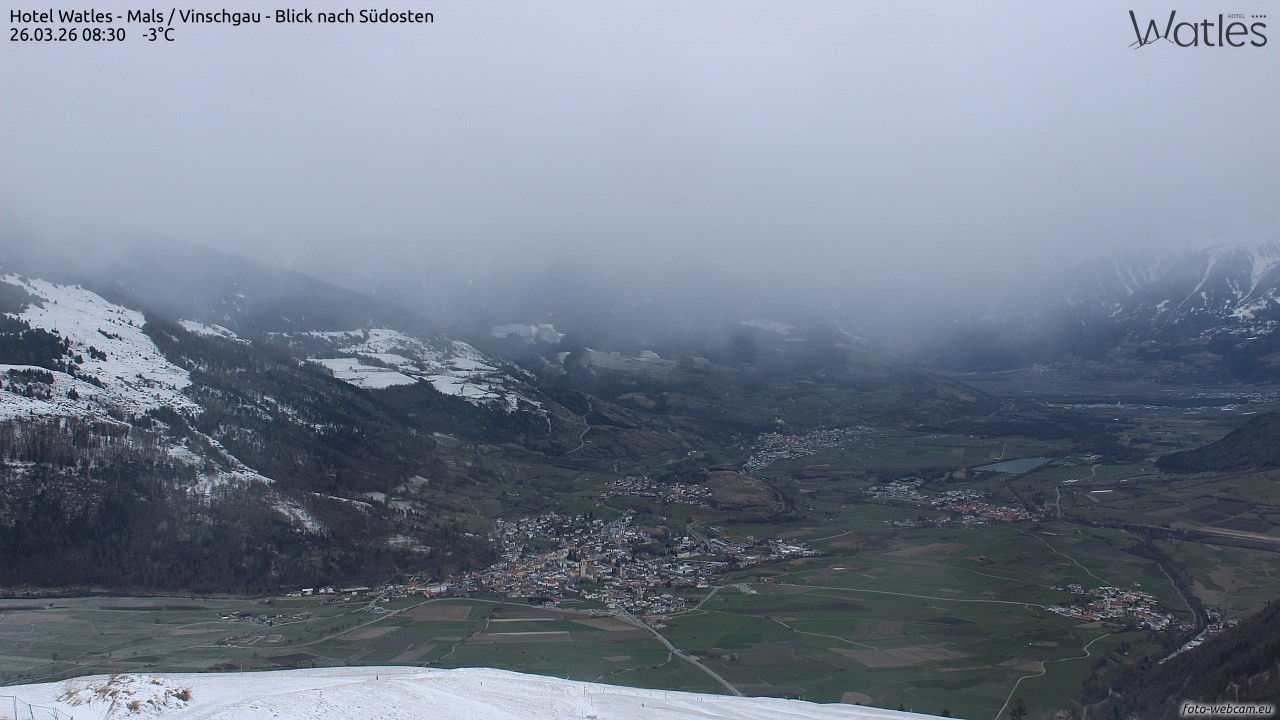 Archiv Foto Webcam Panoramablick vom Hotel Watles