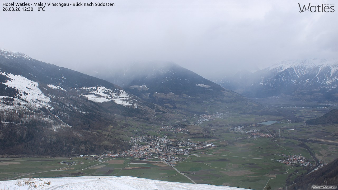 Archiv Foto Webcam Panoramablick vom Hotel Watles