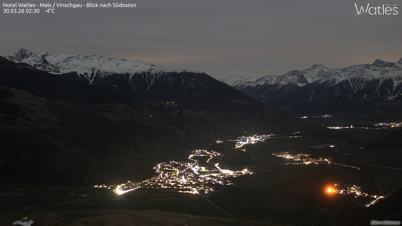 Archiv Foto Webcam Panoramablick vom Hotel Watles