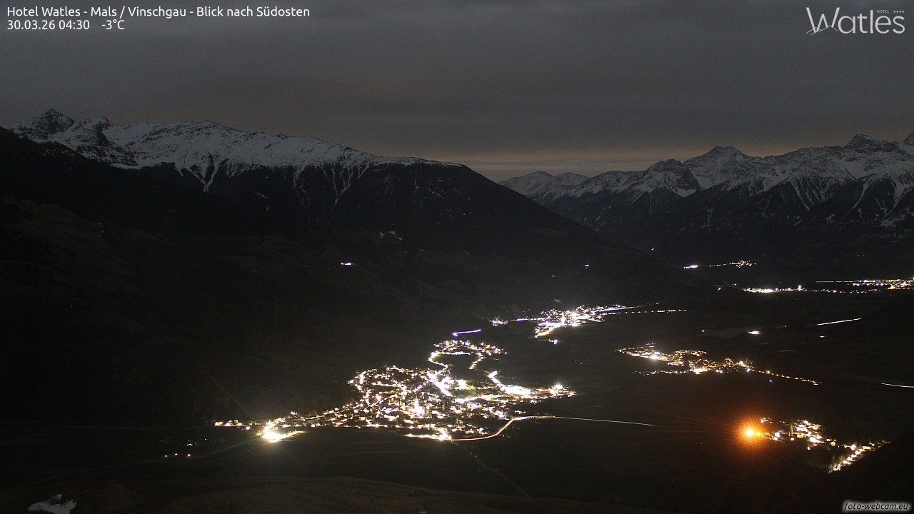 Archiv Foto Webcam Panoramablick vom Hotel Watles