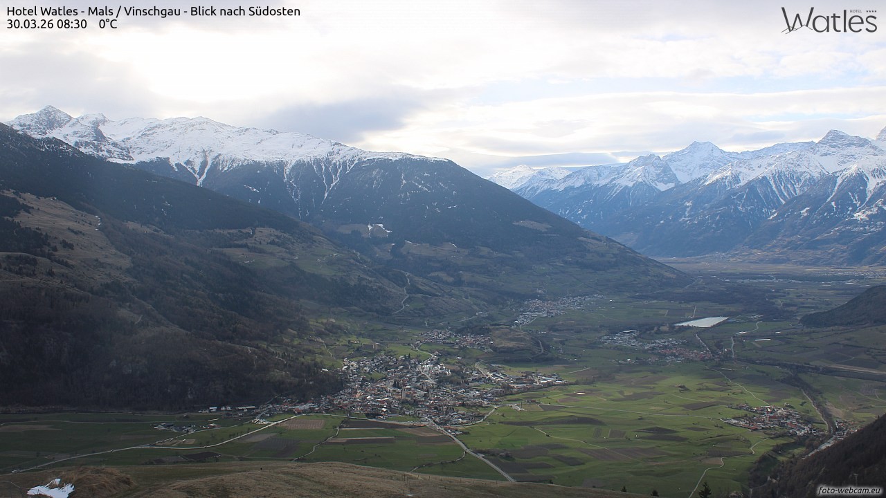 Archiv Foto Webcam Panoramablick vom Hotel Watles