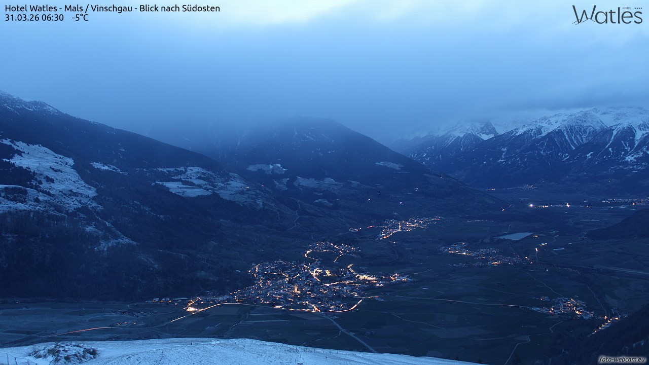 Archived image Webcam Hotel Watles