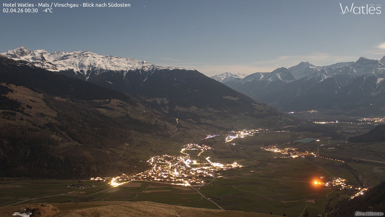 Archiv Foto Webcam Panoramablick vom Hotel Watles