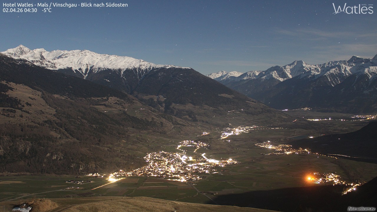 Archiv Foto Webcam Panoramablick vom Hotel Watles