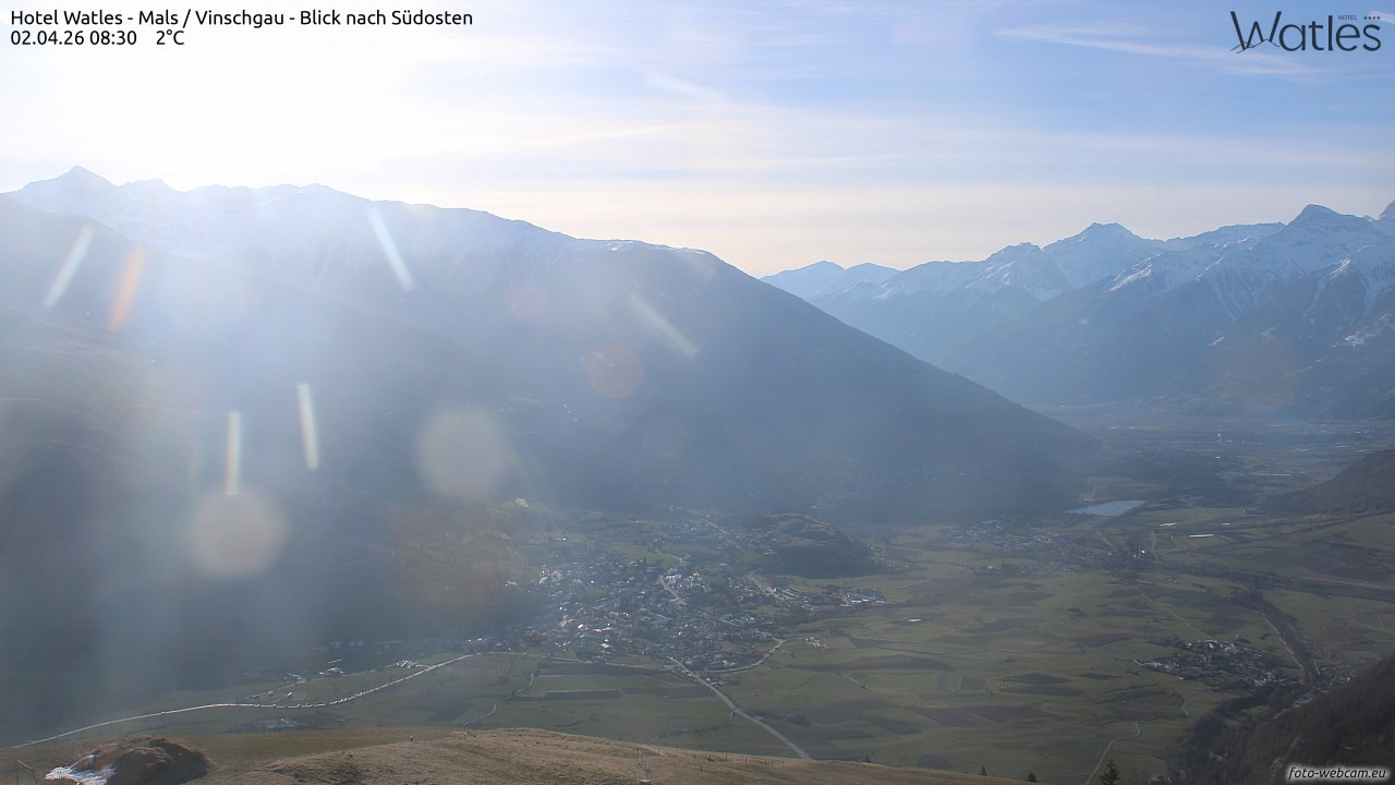 Archiv Foto Webcam Panoramablick vom Hotel Watles