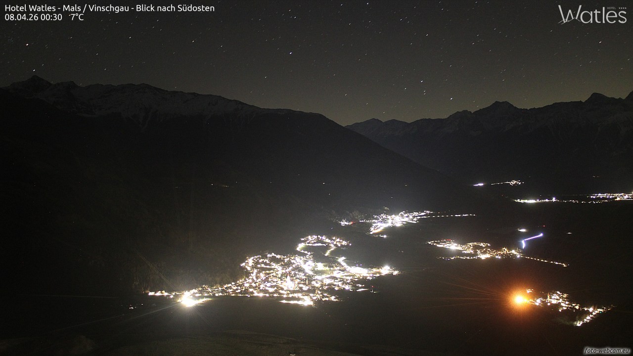 Archiv Foto Webcam Panoramablick vom Hotel Watles