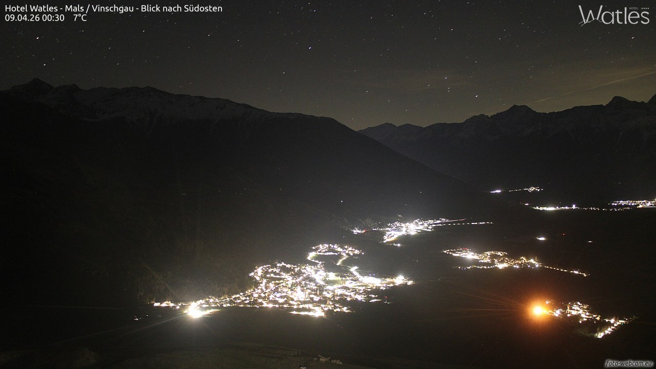 Archiv Foto Webcam Panoramablick vom Hotel Watles