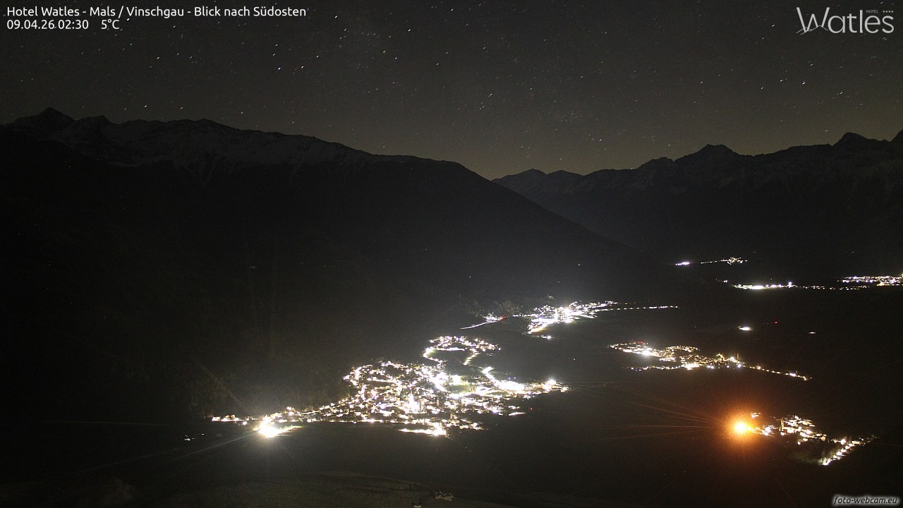 Archiv Foto Webcam Panoramablick vom Hotel Watles