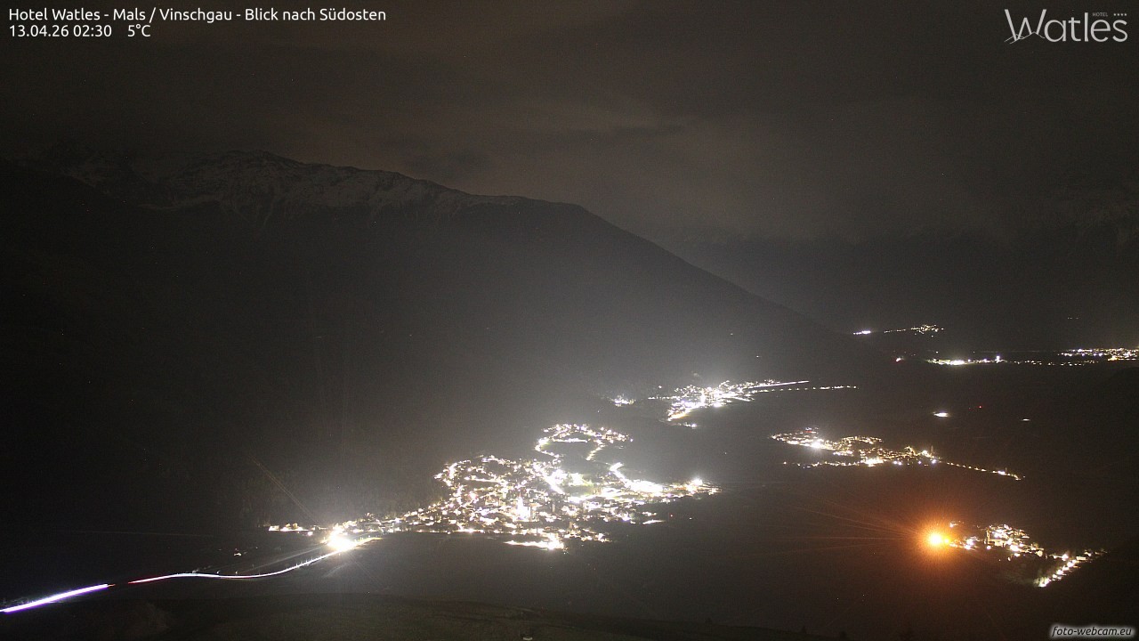 Archiv Foto Webcam Panoramablick vom Hotel Watles