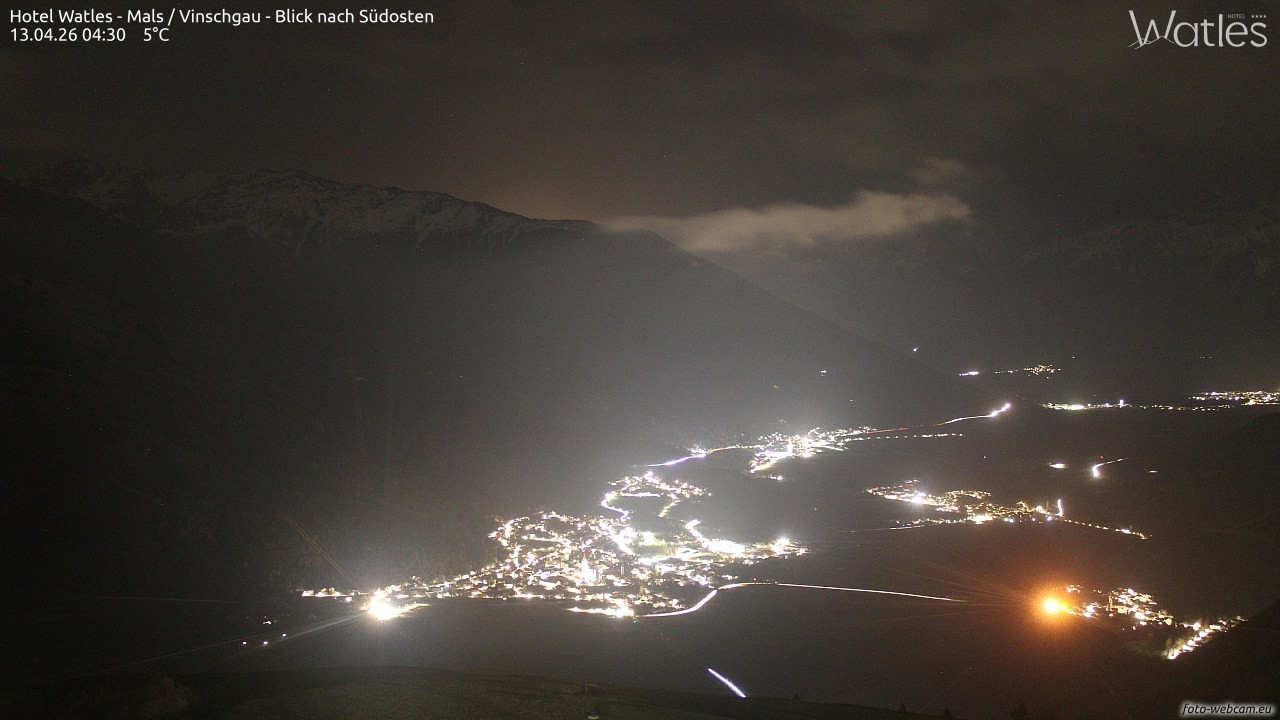 Archiv Foto Webcam Panoramablick vom Hotel Watles