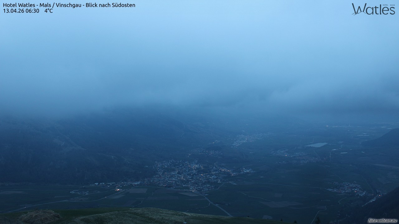 Archiv Foto Webcam Panoramablick vom Hotel Watles