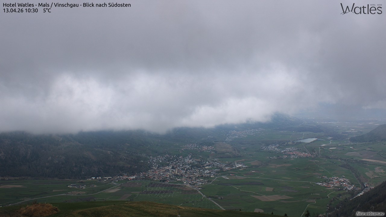 Archiv Foto Webcam Panoramablick vom Hotel Watles