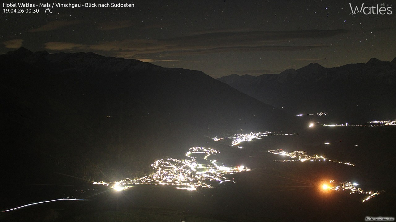 Archiv Foto Webcam Panoramablick vom Hotel Watles