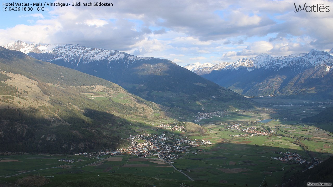 Archiv Foto Webcam Panoramablick vom Hotel Watles