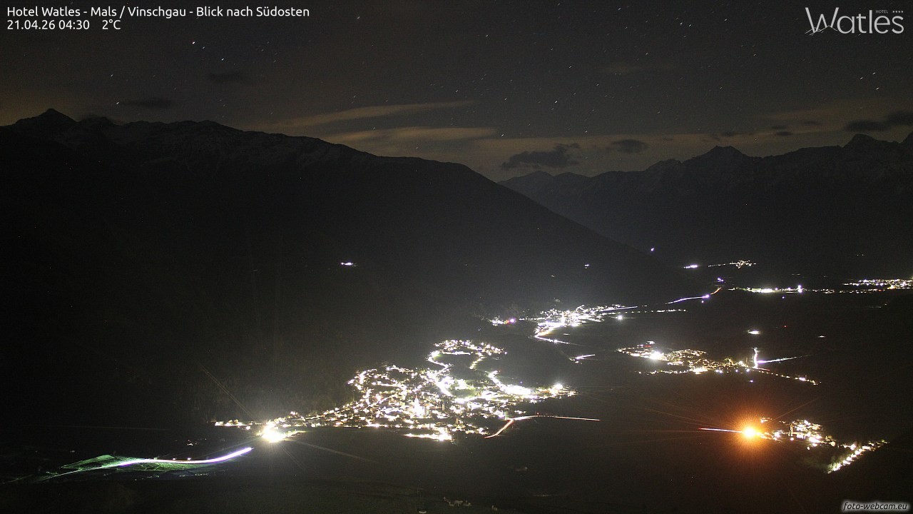 Archiv Foto Webcam Panoramablick vom Hotel Watles