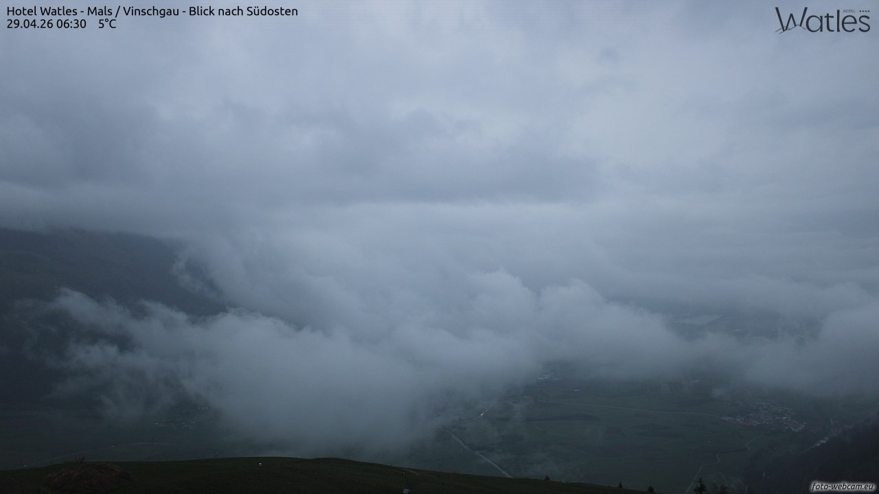 Archiv Foto Webcam Panoramablick vom Hotel Watles