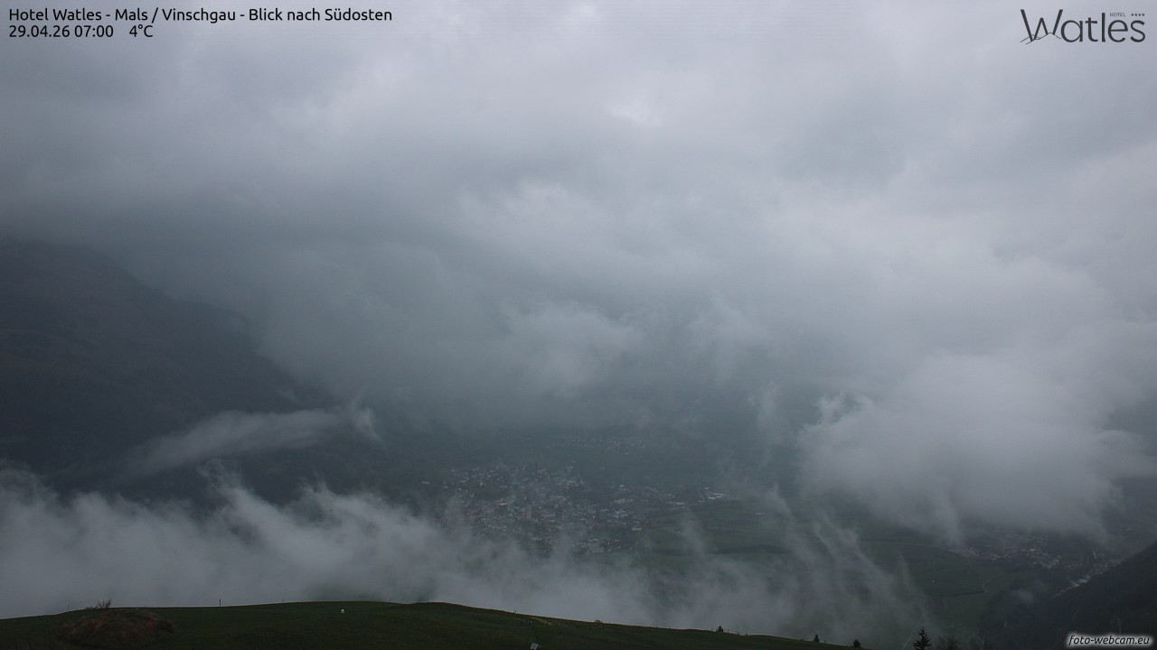 Archiv Foto Webcam Panoramablick vom Hotel Watles