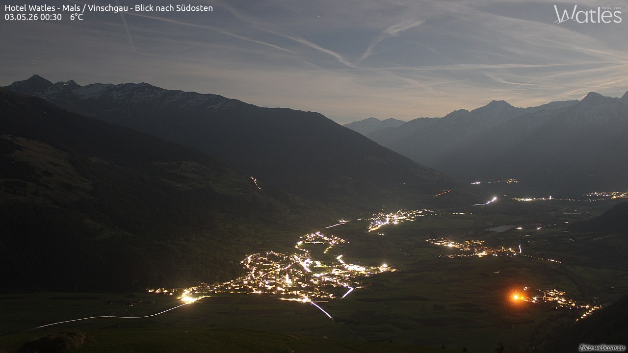 Archiv Foto Webcam Panoramablick vom Hotel Watles