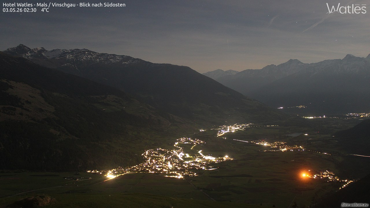 Archiv Foto Webcam Panoramablick vom Hotel Watles