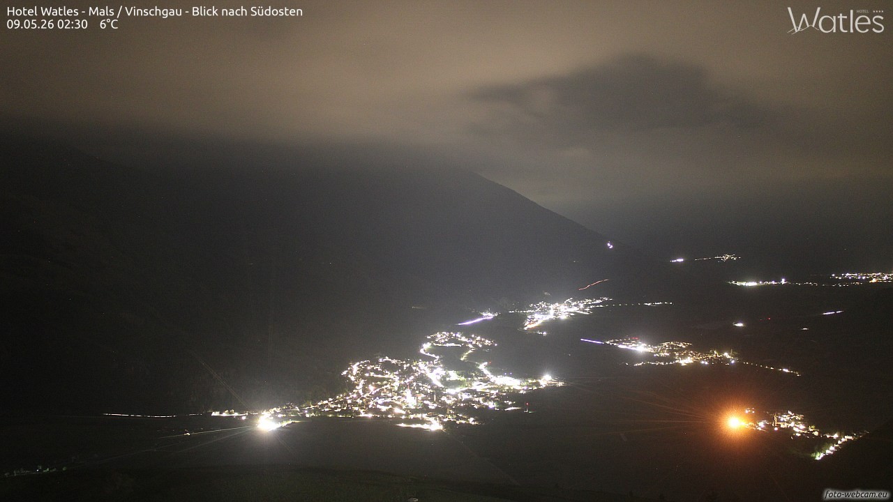 Archiv Foto Webcam Panoramablick vom Hotel Watles