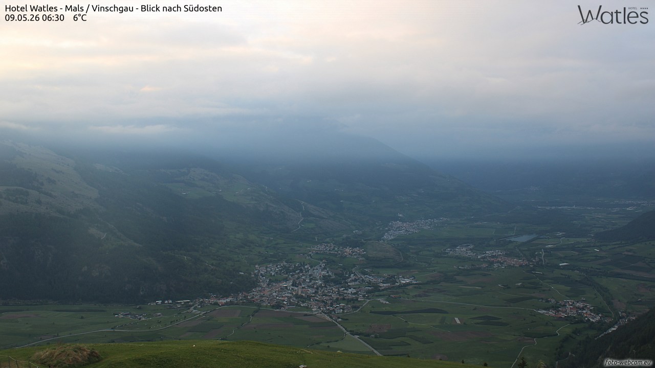 Archiv Foto Webcam Panoramablick vom Hotel Watles