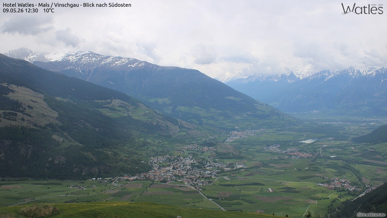 Archiv Foto Webcam Panoramablick vom Hotel Watles
