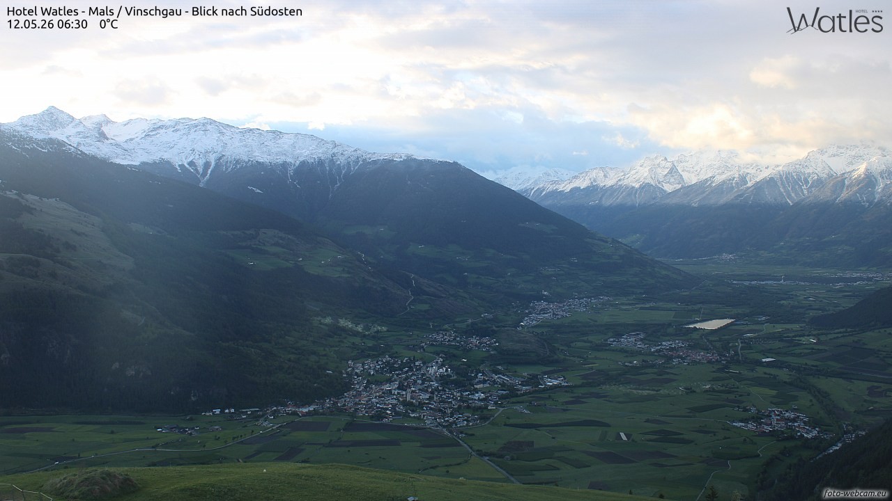 Archiv Foto Webcam Panoramablick vom Hotel Watles