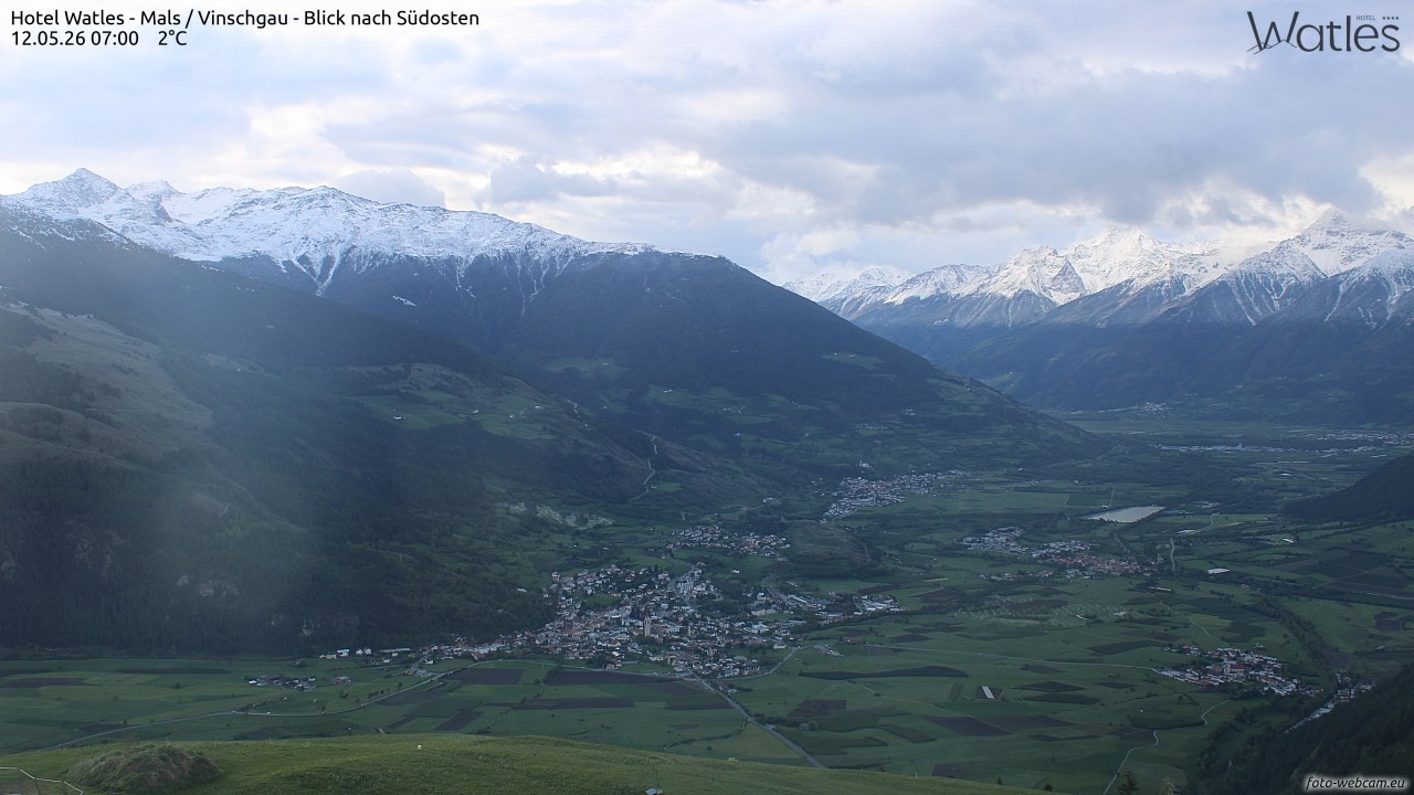 Archiv Foto Webcam Panoramablick vom Hotel Watles