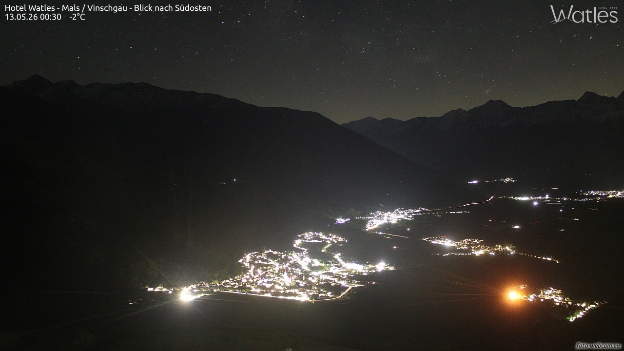 Archiv Foto Webcam Panoramablick vom Hotel Watles