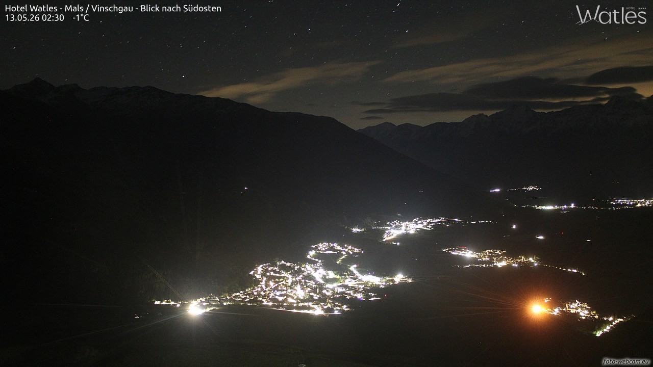 Archiv Foto Webcam Panoramablick vom Hotel Watles