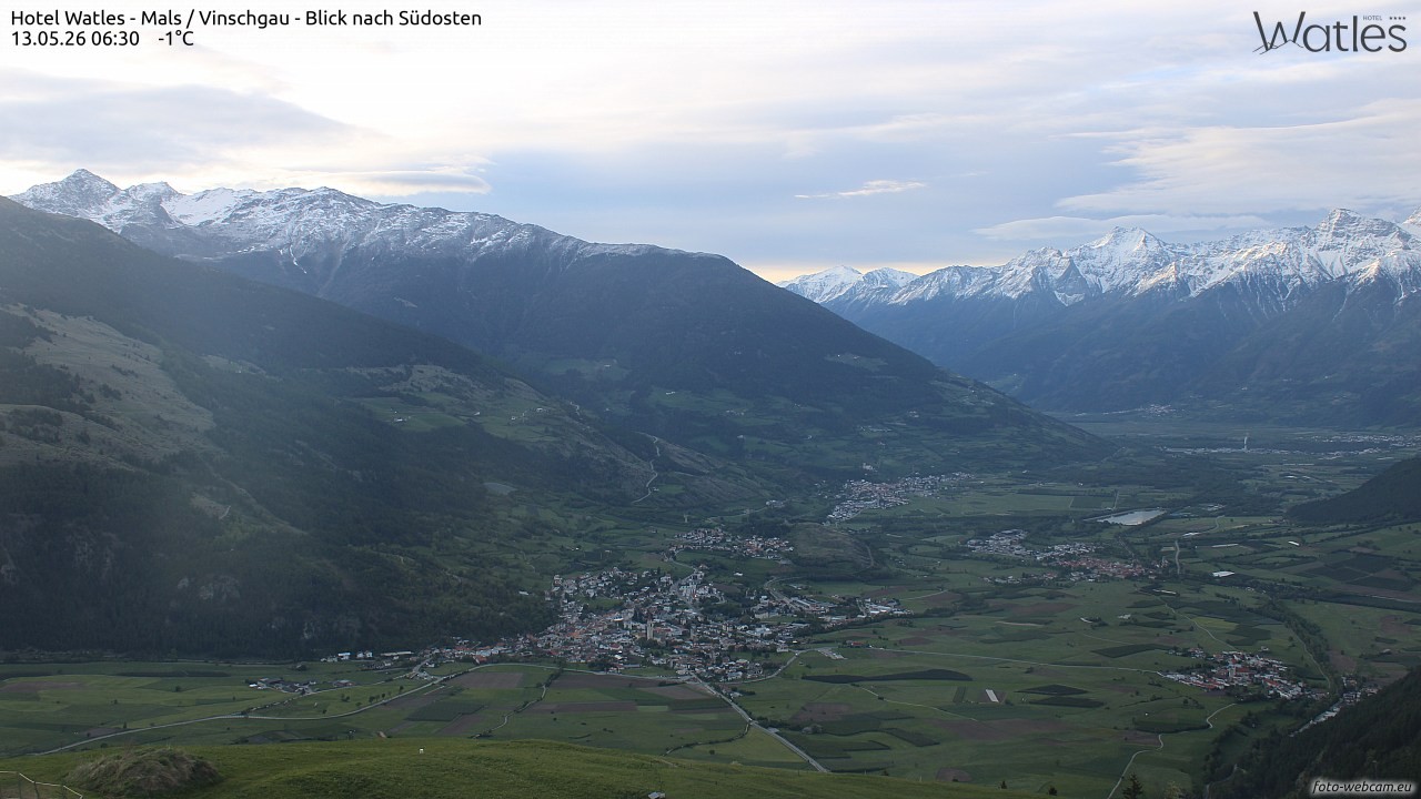 Archiv Foto Webcam Panoramablick vom Hotel Watles