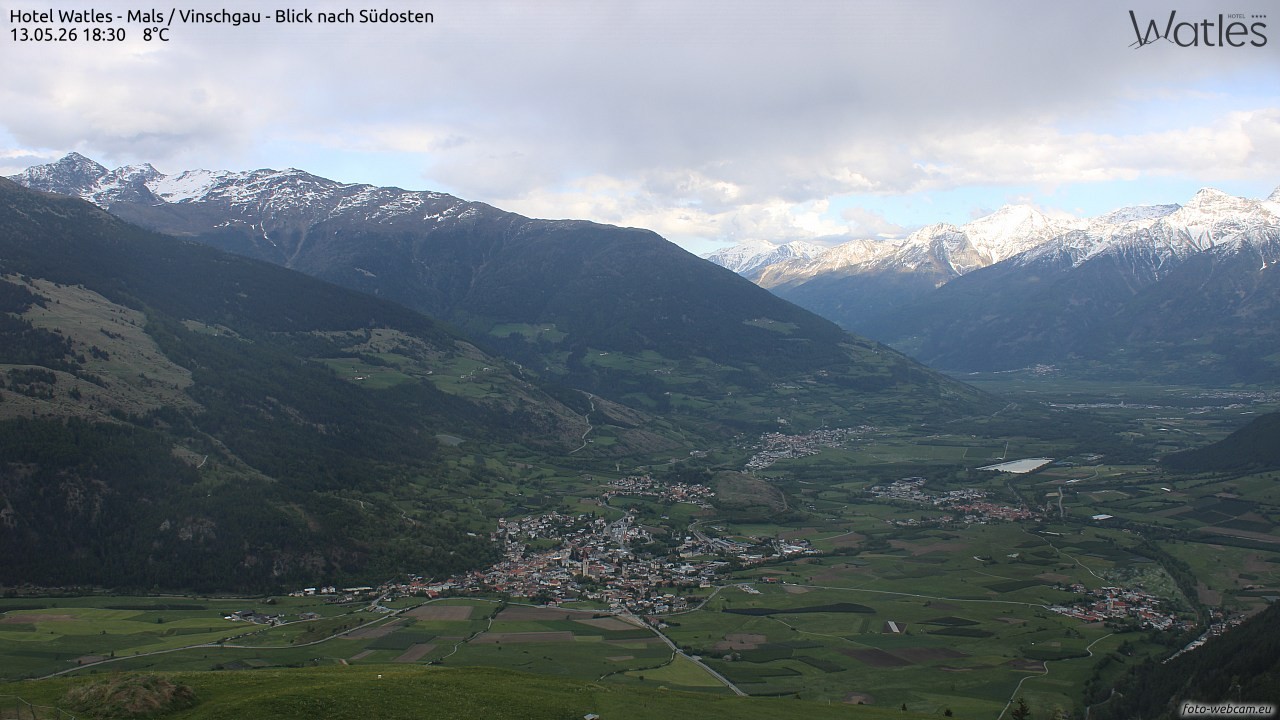 Archiv Foto Webcam Panoramablick vom Hotel Watles
