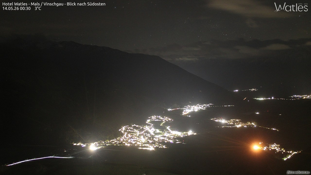 Archiv Foto Webcam Panoramablick vom Hotel Watles