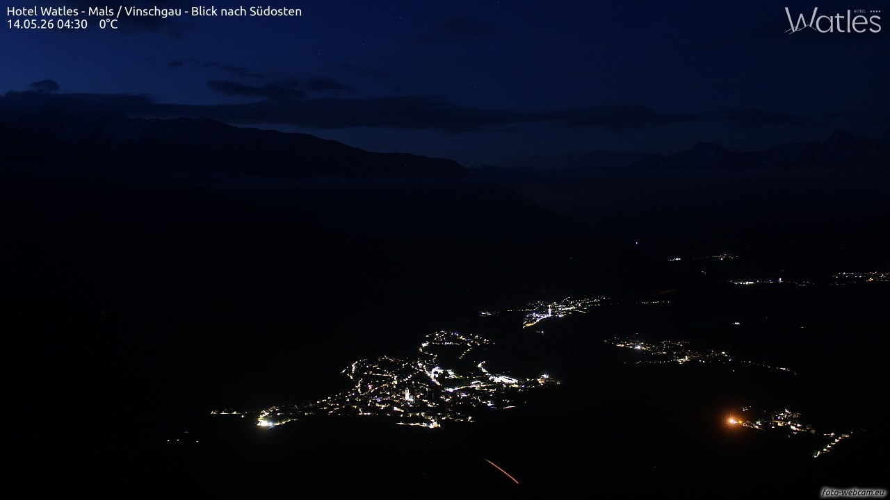 Archiv Foto Webcam Panoramablick vom Hotel Watles