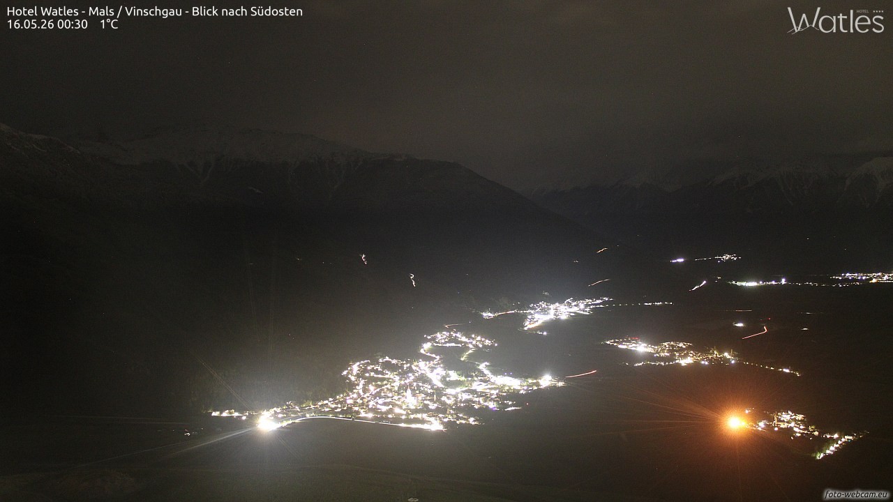 Archiv Foto Webcam Panoramablick vom Hotel Watles