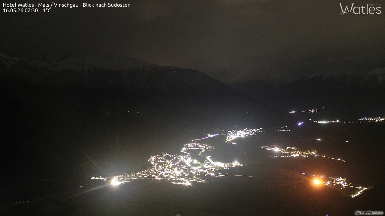 Archiv Foto Webcam Panoramablick vom Hotel Watles