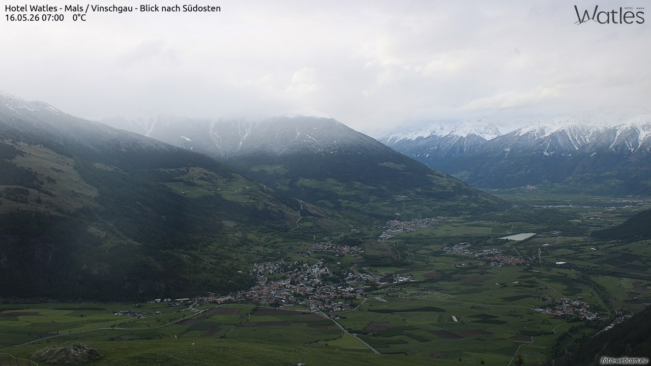Archiv Foto Webcam Panoramablick vom Hotel Watles