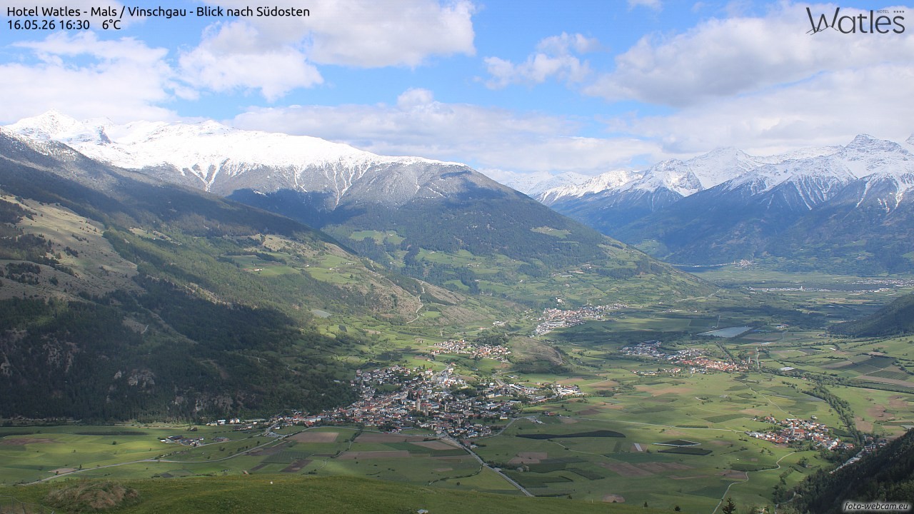 Archiv Foto Webcam Panoramablick vom Hotel Watles