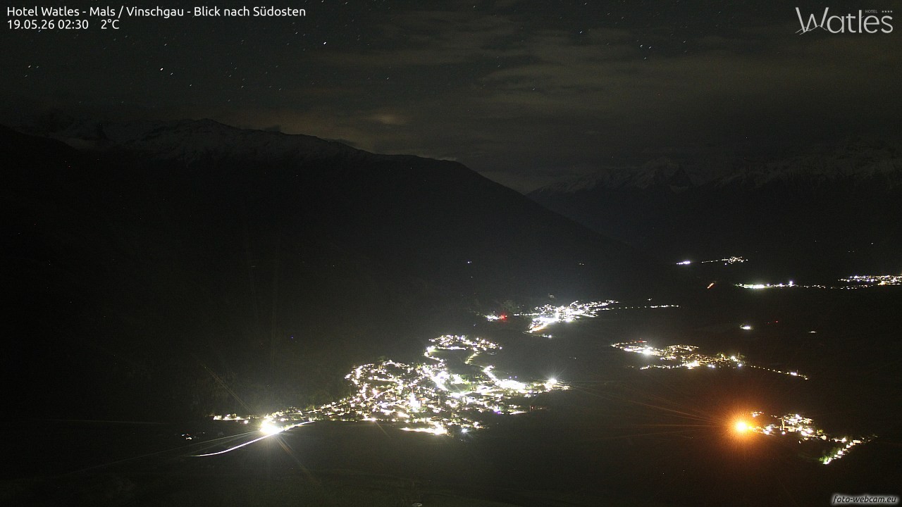 Archiv Foto Webcam Panoramablick vom Hotel Watles